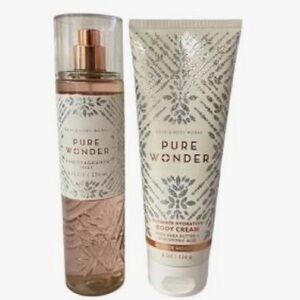 Bath & Body Works Pure Wonder Fragrance Body Cream/ Body Mist